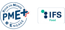 Logos PME+, Produit en Bretagne, IFS Food